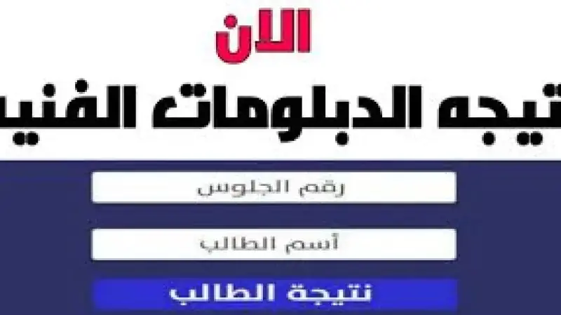 حصريا ظهور نتيجة الدبلوم التجاري 2024 عبر tech.moe.gov.eg بالاسم ورقم الجلوس