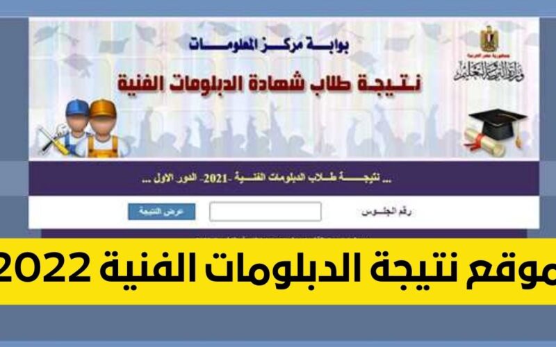 “استعلم الان”….رابط استخراج نتيجة الدبلومات الفنية 2024 وموعد ظهور النتيجة