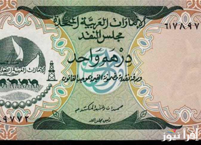 سعر الدرهم الإماراتي مقابل الجنيه المصري اليوم الخميس 19/9/2024 في البنوك والسوق السوداء