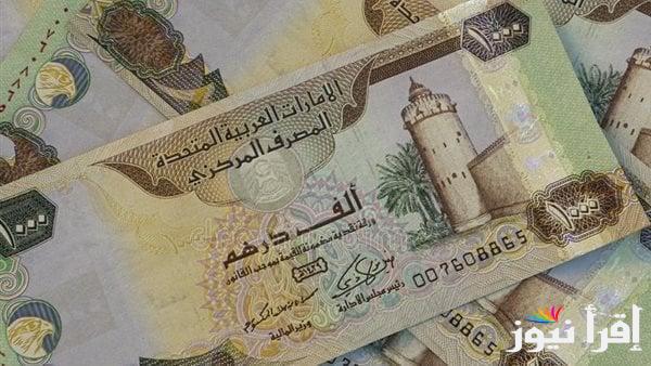 “دبي مستنياك “سعر الدرهم الإماراتي مقابل الجنيه المصري في البنوك والسوق السوداء اليوم الخميس 19 سبتمبر 2024