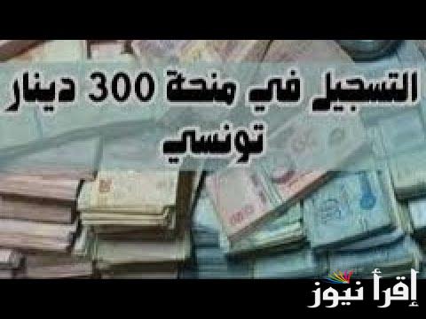 بسهولة … التسجيل في منحة 300 دينار تونس 2024