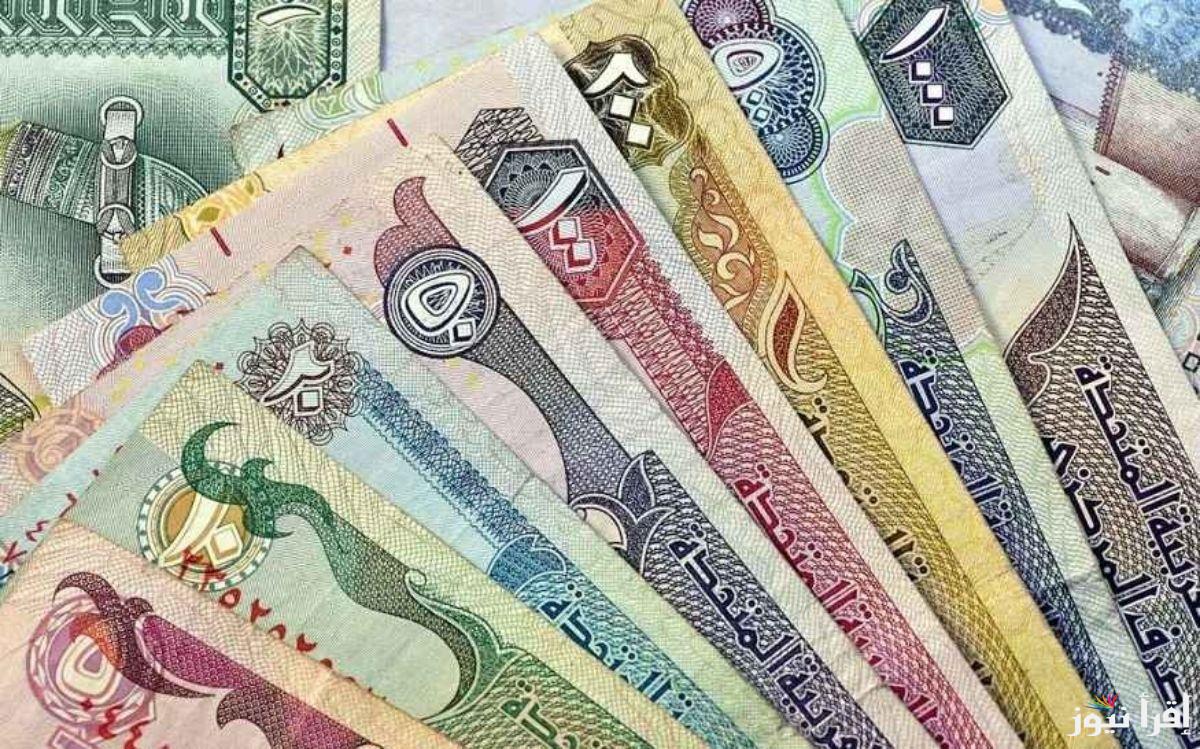 سعر الدرهم الإماراتي مقابل الجنيه المصري في السوق السوداء وجميع البنوك اليوم الخميس الموافق 26 سبتمبر 2024