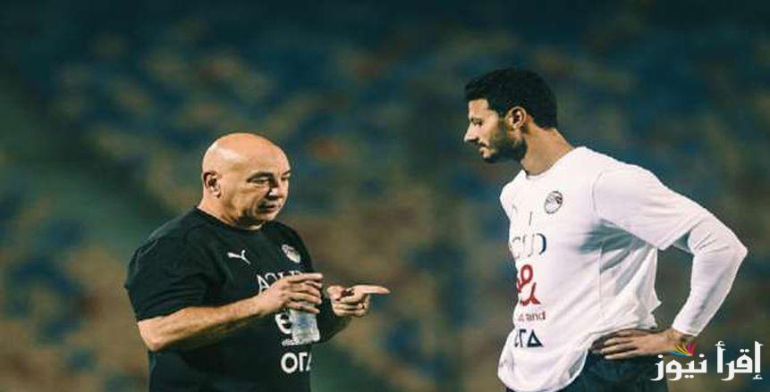 كواليس جلسة حسام حسن مع محمد الشناوي: «أنت رقم واحد»