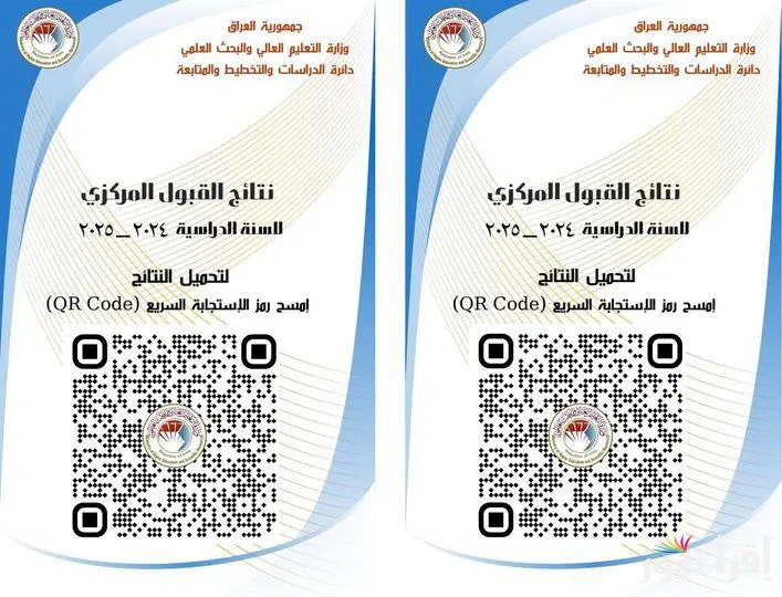 “متاحة الآن” نتائج القبول المركزي بالرقم الامتحاني 2024 عبر mohesr.gov.iq وما هي معدلات القبول في الجامعات