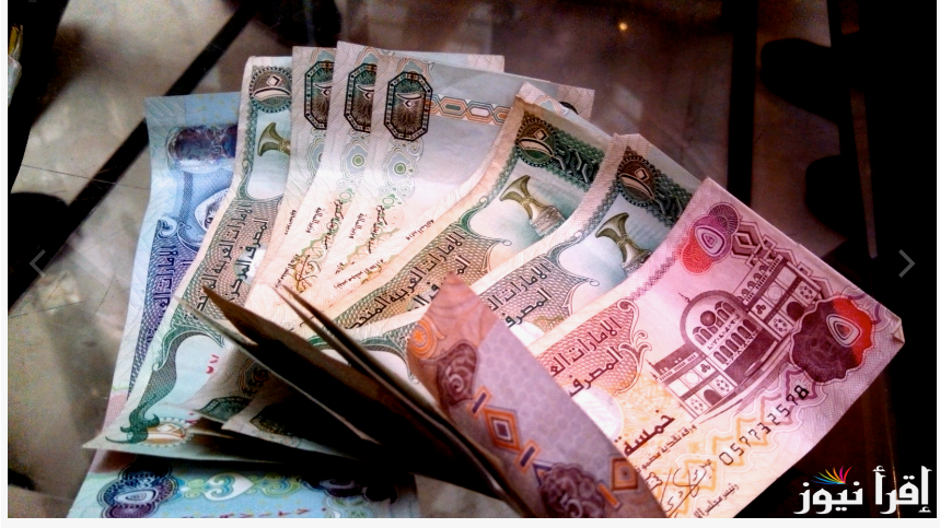 سعر الدرهم الاماراتي اليوم في السوق السوداء الخميس 24 اكتوبر 2024 مقابل الجنيه المصري