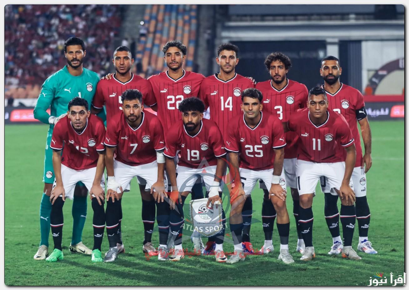 “بعد التأهل للكان” موعد مباراة منتخب مصر القادمة أمام الرأس الاخضر في الجولة الخامسة من تصفيات أمم افريقيا 2025 والقنوات الناقلة