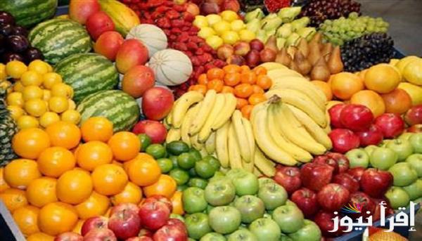 سعر الفاكهة اليوم داخل سوق العبور الاثنين 4-11-2024 وفي مختلف الأسواق التجارية في مصر