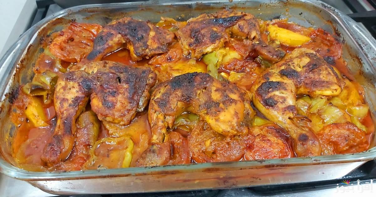 أكلات سهلة ومفيدة … طريقة عمل صينية البطاطس بالفراخ