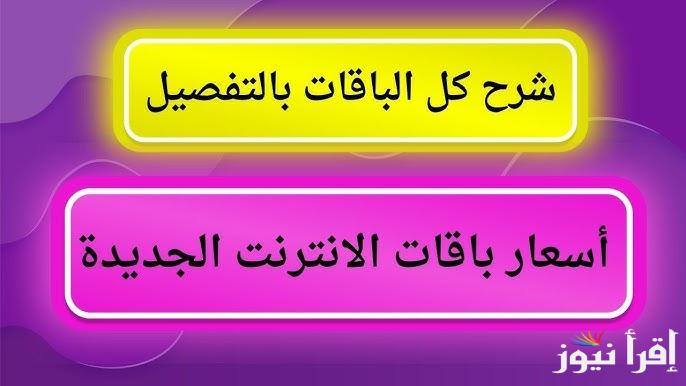 “بعد الزيادة الأخيرة ”.. أسعار باقات الإنترنت المنزلي الجديدة 2024 وأسعار كروت الشحن