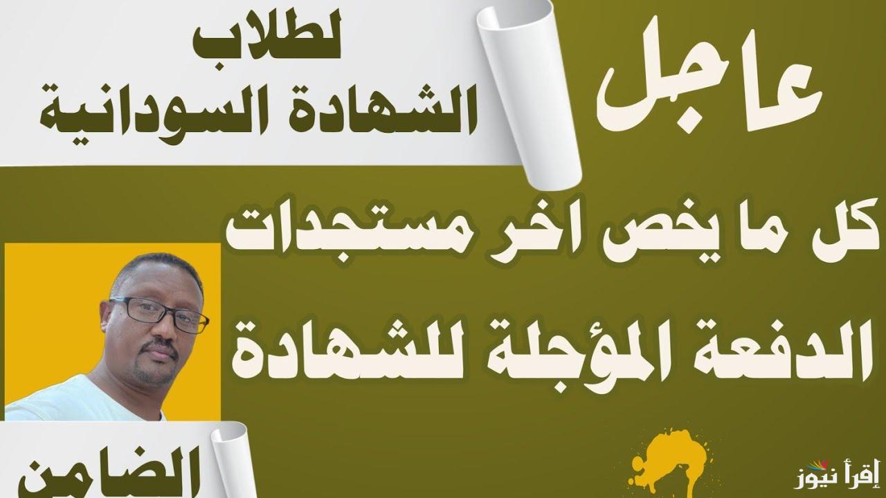 استخراج ارقام الجلوس الشهادة السودانية 2024/2025 mohe.gov.sd عبر الموقع الرسمي لوزارة التربية والتعليم
