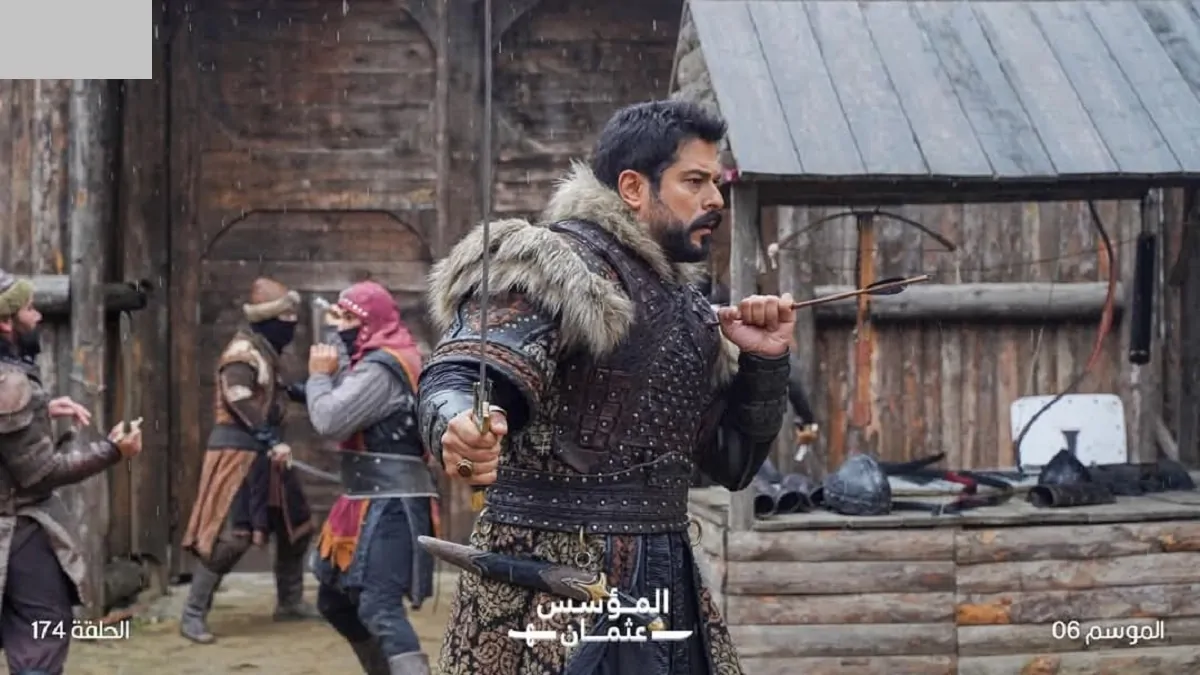 المؤسس عثمان الحلقة 175 Kurulus Osman يعرض علي قناة ATV التركية علي قمر نايلسات