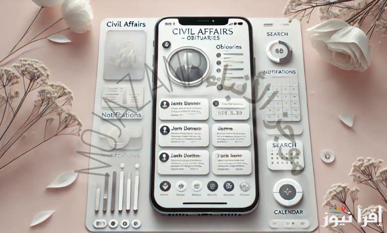 شرح تطبيق الشؤون المدنية وفيات apk في سوريا للبحث عن الوفيات والمعتقلين المحتجزين