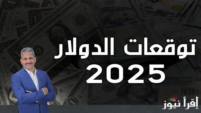 توقعات أسعار الدولار في 2025 مقابل الجنية المصري وخبير اقتصادي يتوقع الارتفاع