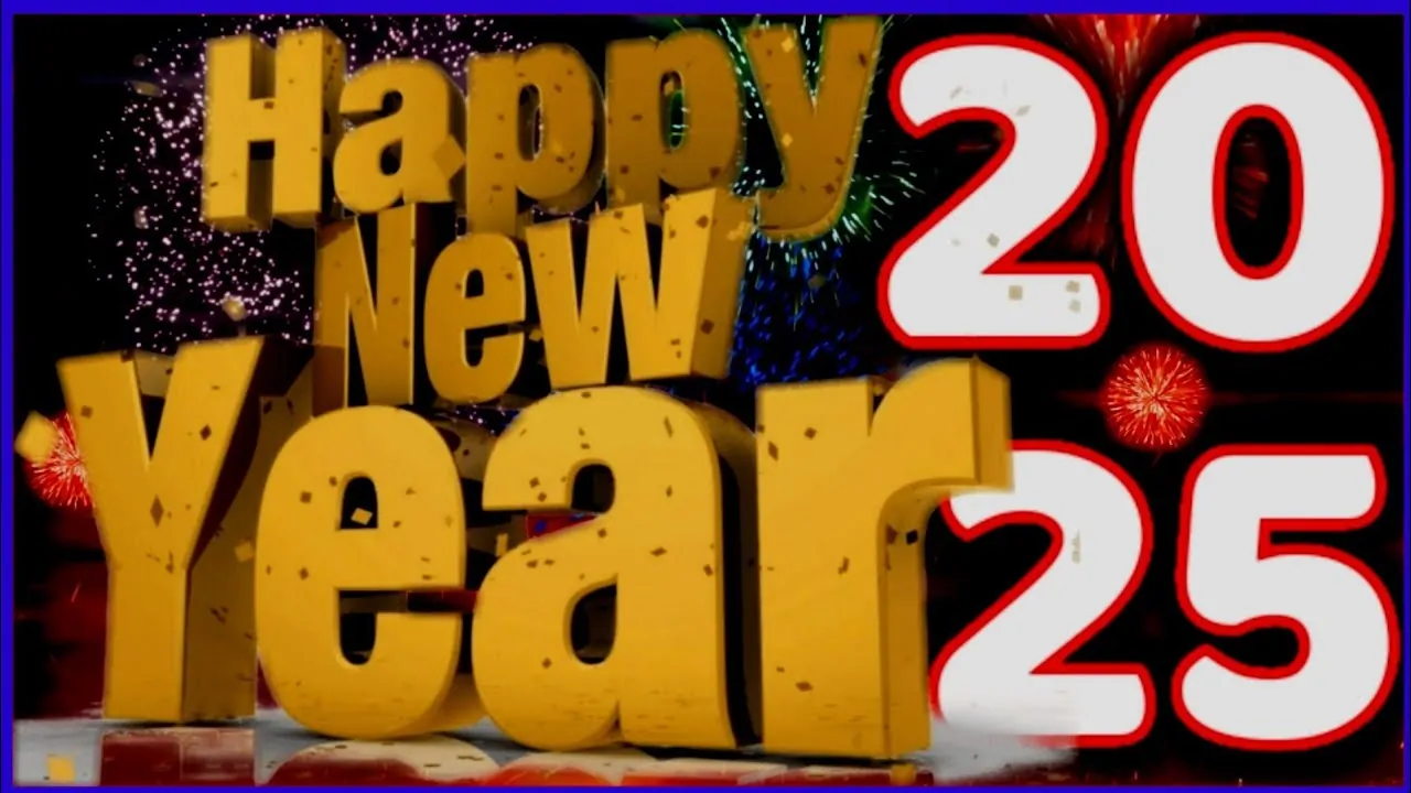 Happy New Year رسائل وصور تهنئة العام الميلادي الجديد 2025