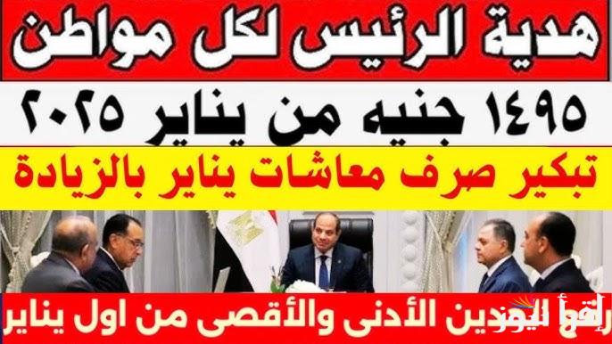 افرح يا حاج هتاخد شهرين بدري .. قرار صرف مكافأة شهرين لأصحاب المعاشات 2025 وموعد صرف معاش شهر يناير