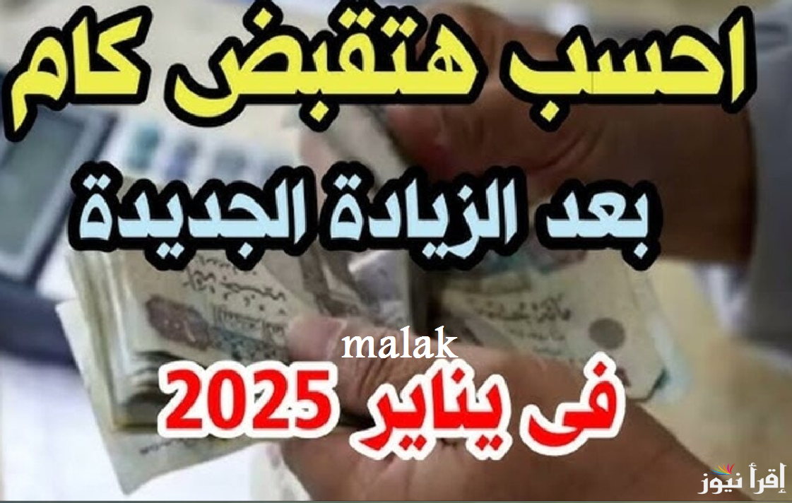 موعد صرف معاشات شهر يناير 2025 وقيمة المعاشات بعد الزيادة الجديدة