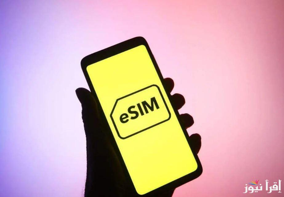 “فعلها بكل سهولة”مميزات شريحة eSIM وخطوات تفعيلها على الهواتف الذكية في مصر