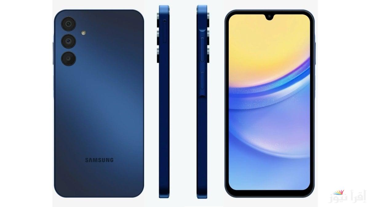 “باللون الأزرق الغامق” مواصفات Samsung Galaxy A15 واهم المميزات التي يتمتع بها 2024
