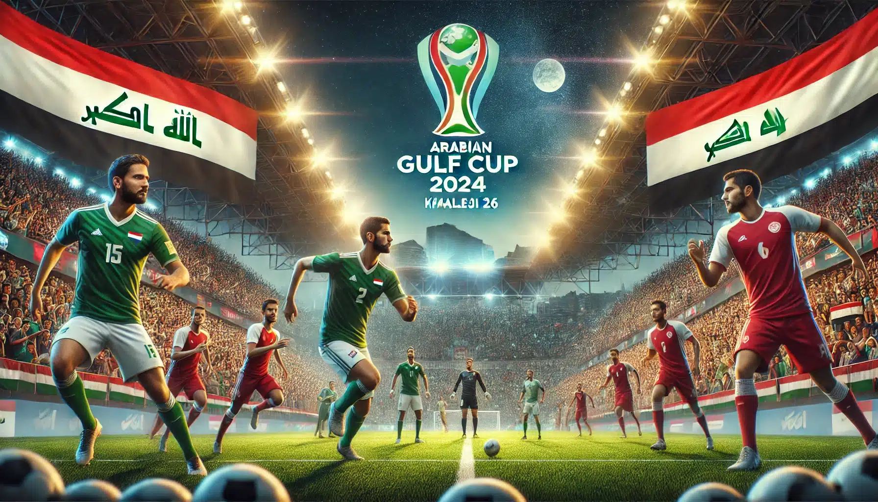 الساعة كم .. موعـد مباراة العراق واليمن والقنوات الناقلة لبطولة كأس الخليج 26 مجانًا
