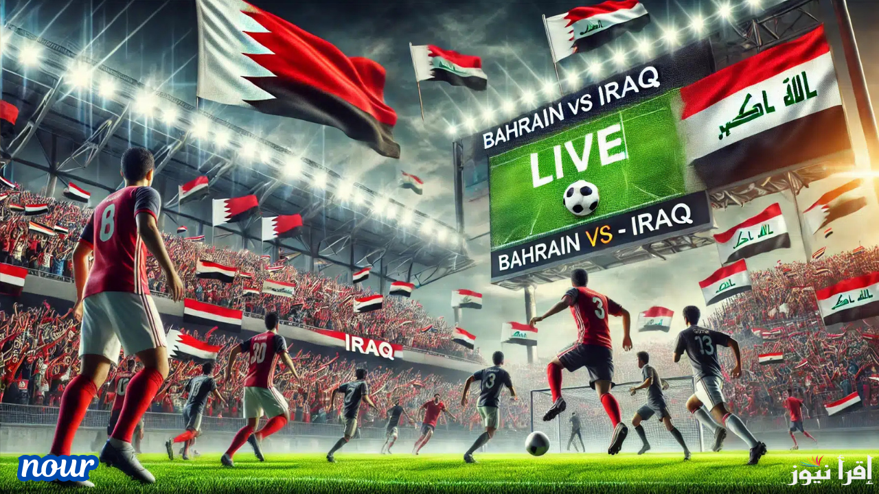 القنوات الناقلة لـ مباراة العراق والبحرين في كأس الخليج العربي 26 والتشكيل المتوقع