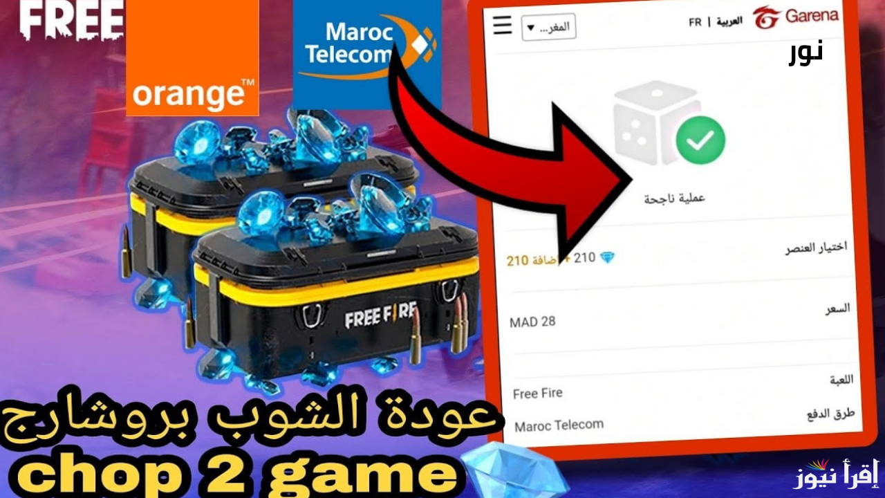 Shop2game.com لـ شحن جواهر فري فاير بأقوى الخصومات والجواهر المجاني بطريقة آمنة 100%