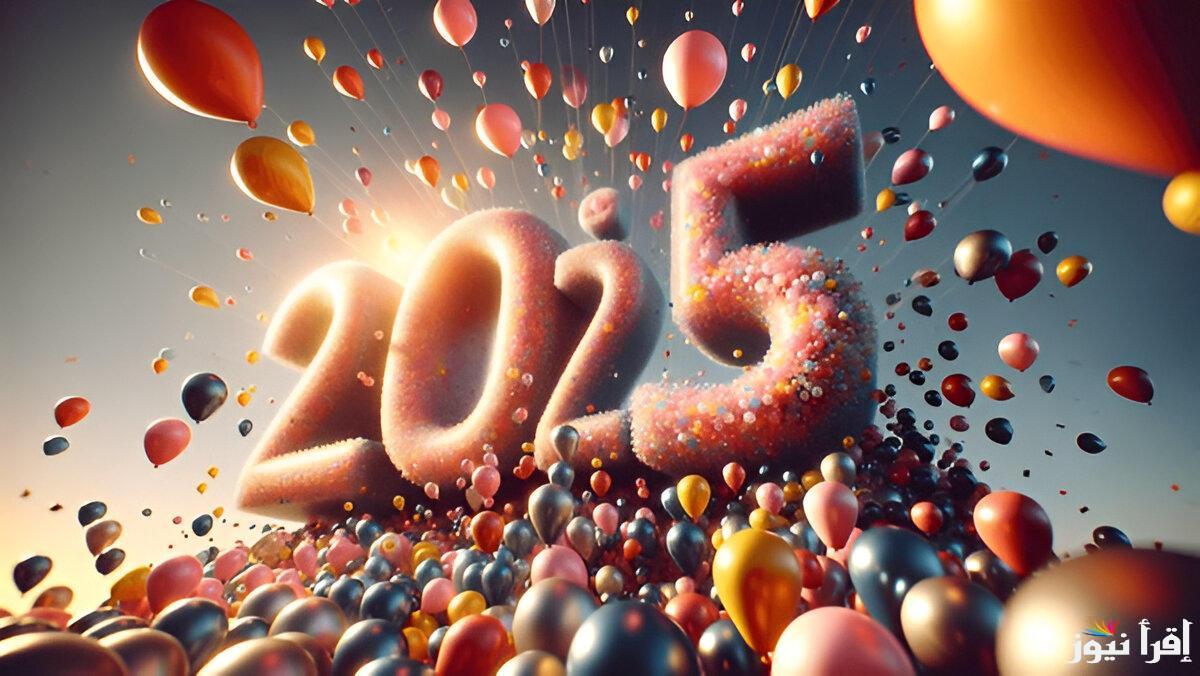 ابعتها لأصحابك وحبايبك.. اجمل رسائل تهنئة للاحتفال برأس السنة الميلادية الجديدة 2025 Happy New Year