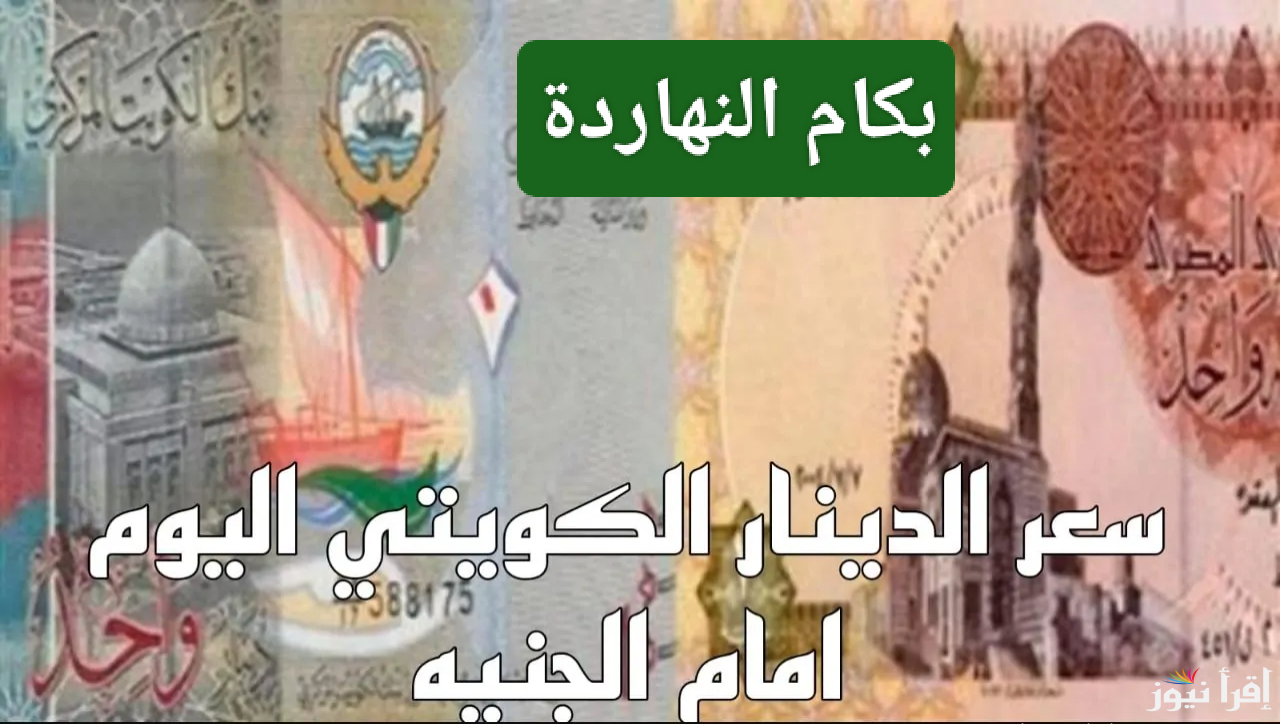 العملة المصرية بتشد حيلها.. سعر الدينار الكويتي اليوم مقابل الجنية المصري اليوم الثلاثاء 14 يناير 2025