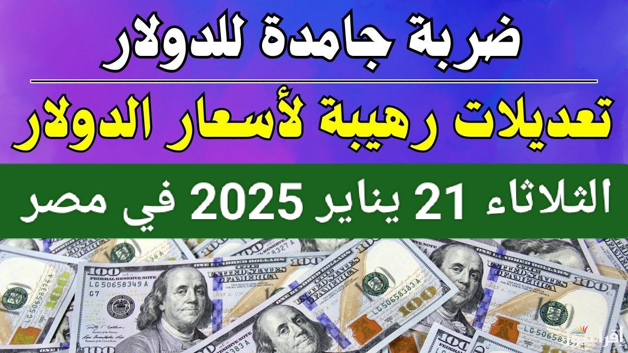 عاصفة الأخضر انتهت.. سعر الدولار اليوم مقابل الجنية المصري في السوق السوداء وجميع البنوك الثلاثاء 21 يناير