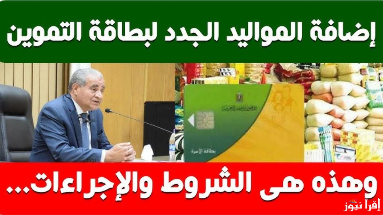 خطوة بخطوة.. كيفية إضافة المواليد على بطاقة التموين 2025 والفئات المستحقة