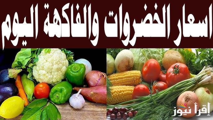 “مفاجأة في بداية السنه” أسعار الخضروات في سوق العبور اليوم الاربعاء 1 يناير 2025 والفاكهة