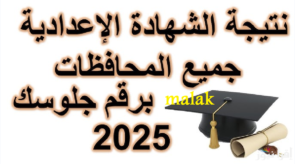 “جهزوا الشربات” نتيجة الشهادة الإعدادية الترم الأول 2025 محافظة الإسكندرية برقم الجلوس عبر البوابة التعليمية