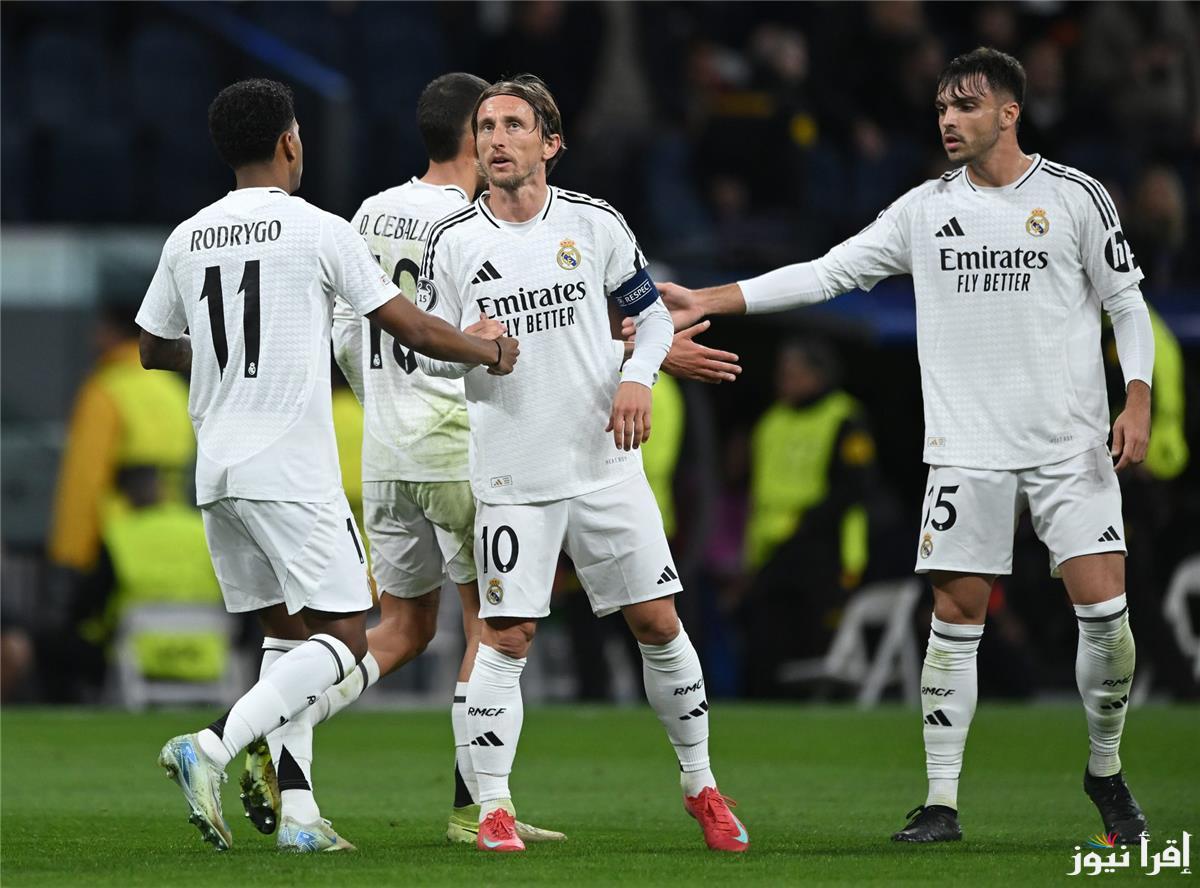 تشكيلة ريال مدريد امام بريست اليوم في الجولة الثامنة من دوري أبطال أوروبا والقنوات الناقلة للمباراة