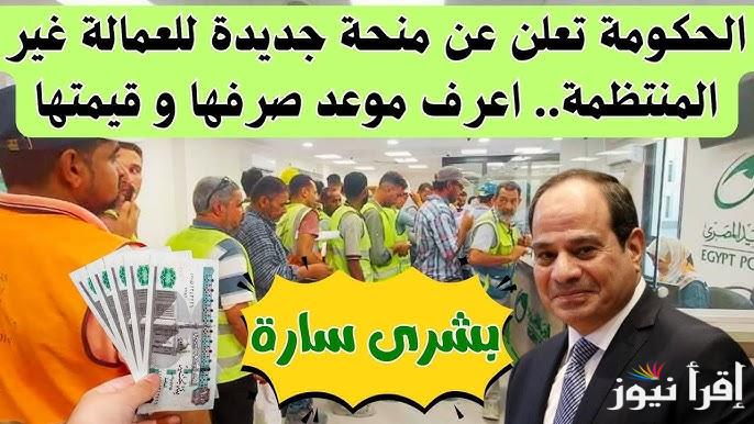 1000ج لك الأن .. رابط التسجيل في منحه العماله الغير منتظمه 2025 والشروط المطلوبة عبر www.manpower.gov.eg