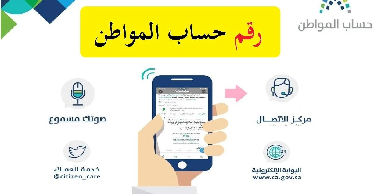 رقم استعلام عن حساب المواطن 1446/2025 وخطوات استخدام الحاسبة التقديرية لإيداع الدعم