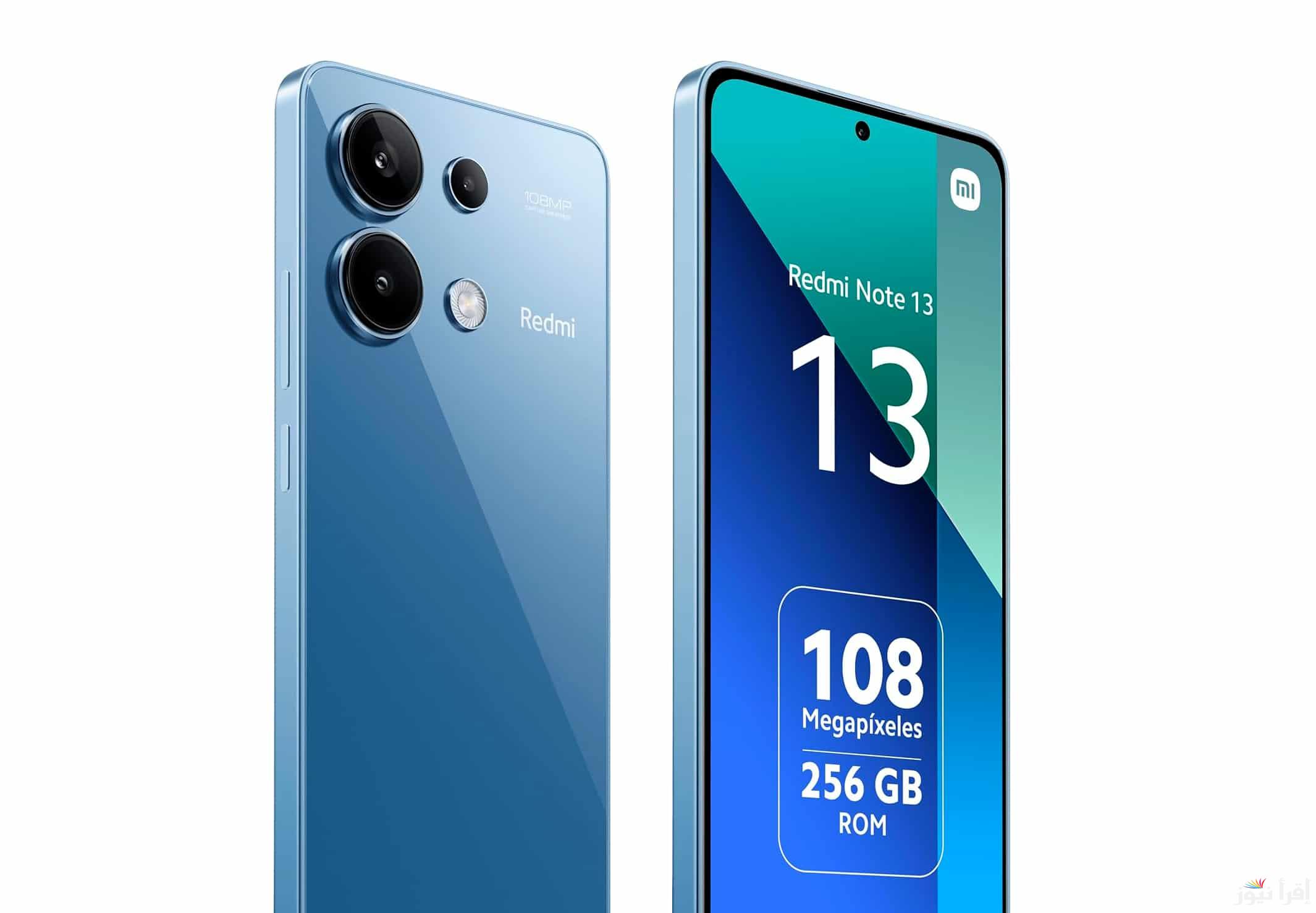 “الكاميرا 16 ميجا” سعر ومميزات هاتف Xiaomi Redmi Note 13 4G في مصر والسعودية والإمارات