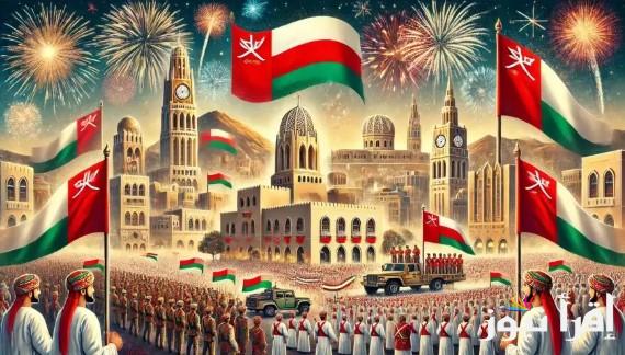 موعد اليوم الوطني العماني 2025 لكافة العاملين في القطاعات المختلفة وأهم فاعليات الاحتفال
