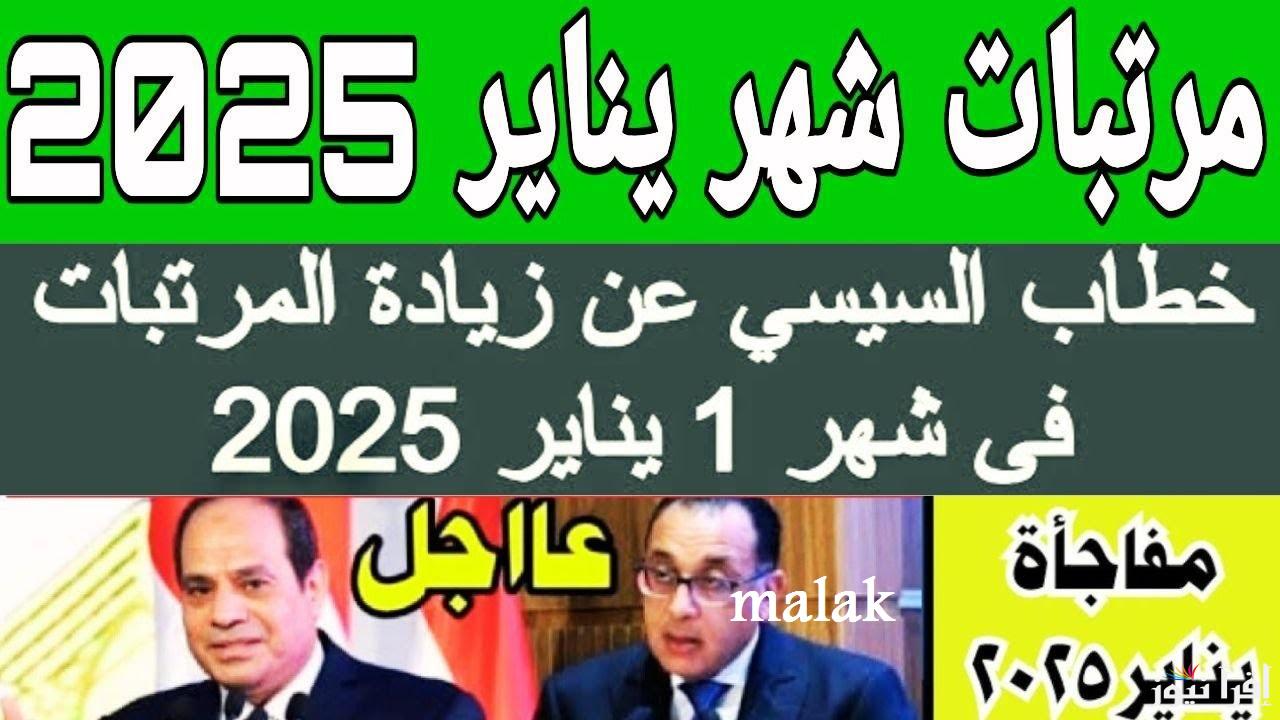 “المالية تحدد” موعد صرف مرتبات شهر يناير 2025 لجميع العاملين في الدولة والحد الادنى للأجور