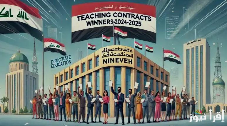 emp.ninava.gov.iq رابط التقديم على عقود نينوى 2025 || 17 ألف وظيفة شاغرة