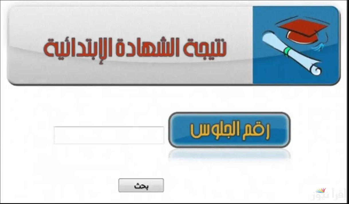بالاسم ورقم الجلوس .. نتيجة السادس الخامس الابتدائي 2025 وفقاً لوزارة التريبة والتعليم المصرية