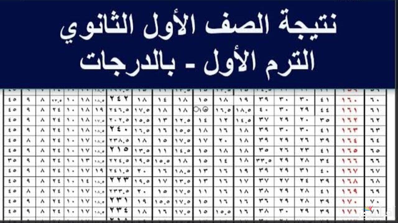 1 ثانوي .. نتيجة الصف الأول الثانوي برقم الجلوس والاسم 2025 من خلال natiga-4dk.net
