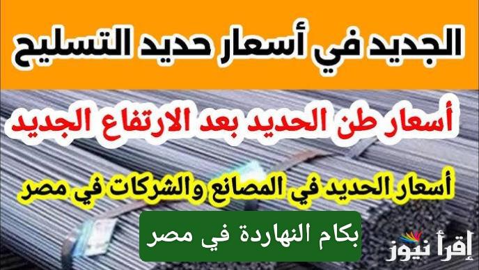 لو ناوي تبني.. سعر طن الحديد والاسمنت اليوم الجمعة 28 فبراير 2025 في جميع الشركات والمصانع