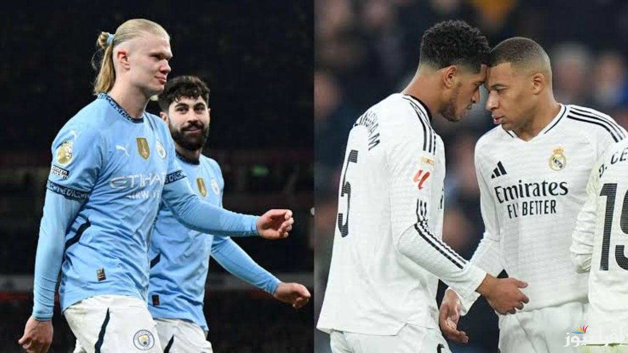 مرموش يقود الهجوم.. تشكيل ريال مدريد ضد مانشستر سيتي في دوري أبطال أوروبا 2025