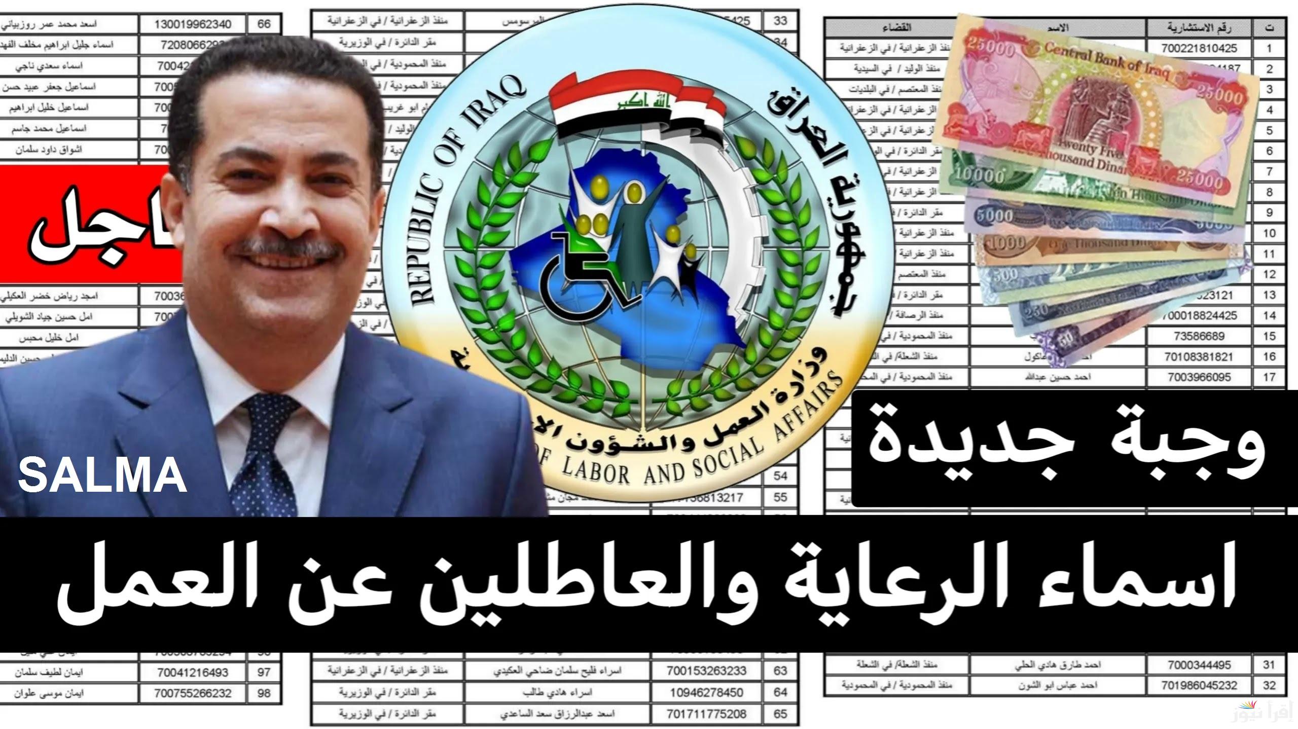 “كشوفات جديدة” اسماء المشمولين في الرعاية الاجتماعية بالعراق 2025 عموم المحافظات العراقية