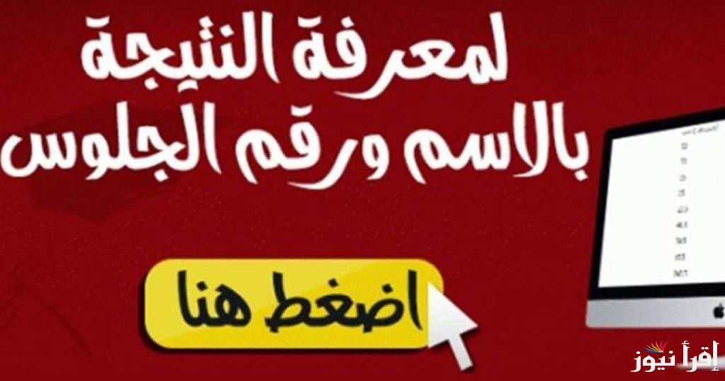 استعلام نتيجة الصف الرابع الابتدائي بالاسم ورقم الجلوس 2025 عبر بوابة التعليم الأساسي