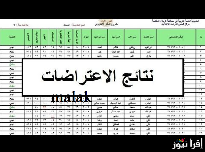 “خلال ساعات” اعتراضات نتائج الثالث المتوسط 2025 الدور التمهيدي وقيمة الرسوم المطلوبة