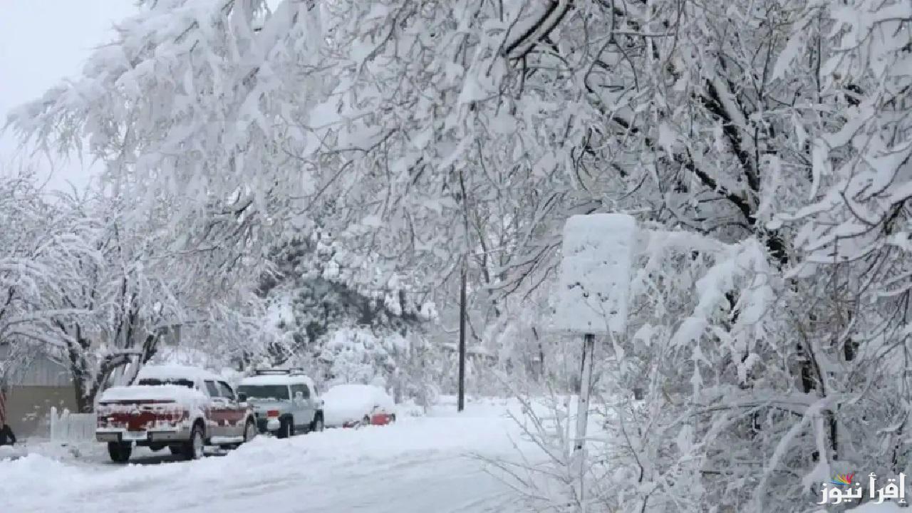 العاصفة ادم تضرب لبنان وسبع مدن عربية أخري وتحذيرات من صقيع وتساقط للثلوج