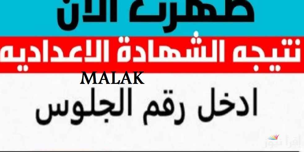 “الف مبروك للناجحين 82.38%” نتيجة الشهادة الاعدادية المنوفية 2025 الترم الأول عبر موقع نتيجة نت برقم الجلوس