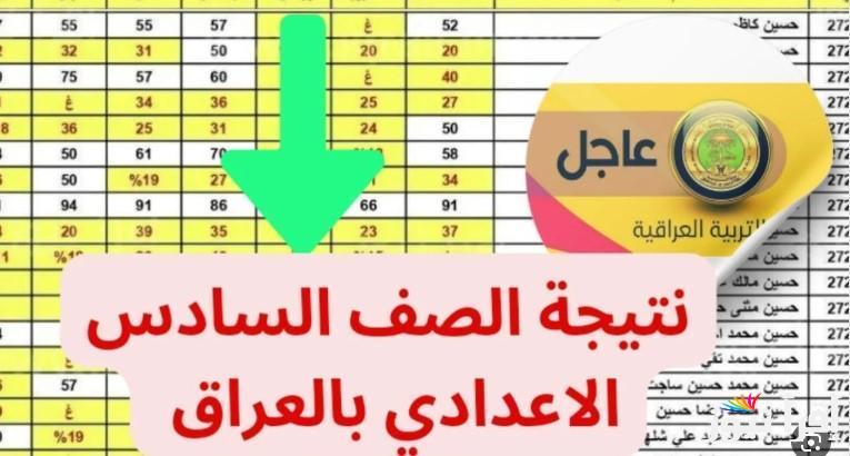 لينك شغال.. رابط نتائج السادس الاعدادي الدور التمهيدي 2025 في محافظات العراق