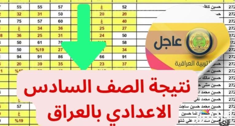 www.nataegna.net رابط نتائج السادس الاعدادي الدور التمهيدي 2025 بالعراق برقم الاكتتاب “علمي وأدبي”