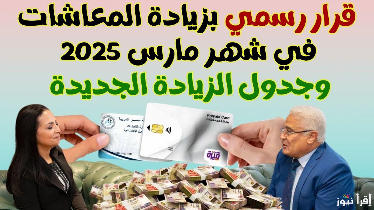 بشري سارة.. زيادة المرتبات والمعاشات لشهر مارس 2025 ومواعيد صرفها الحكومة تحسم الأمر